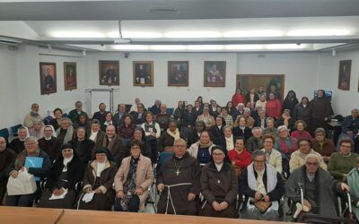 La Vida Consagrada celebra su Jornada en Badajoz con la Eucaristía y testimonios.