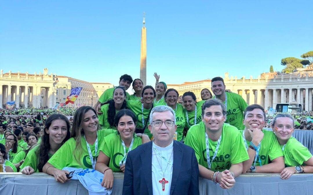 Peregrinos de Esperanza. Ángeles visibles por Roma