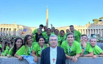 Peregrinos de Esperanza. Ángeles visibles por Roma